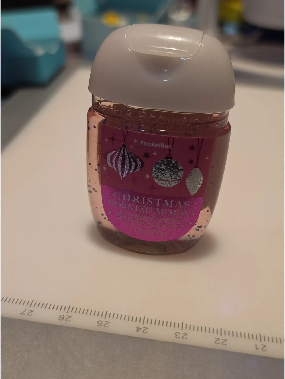 bath & body works christmas morning mimosa pocket bac anti bacterial 1 fl oz...